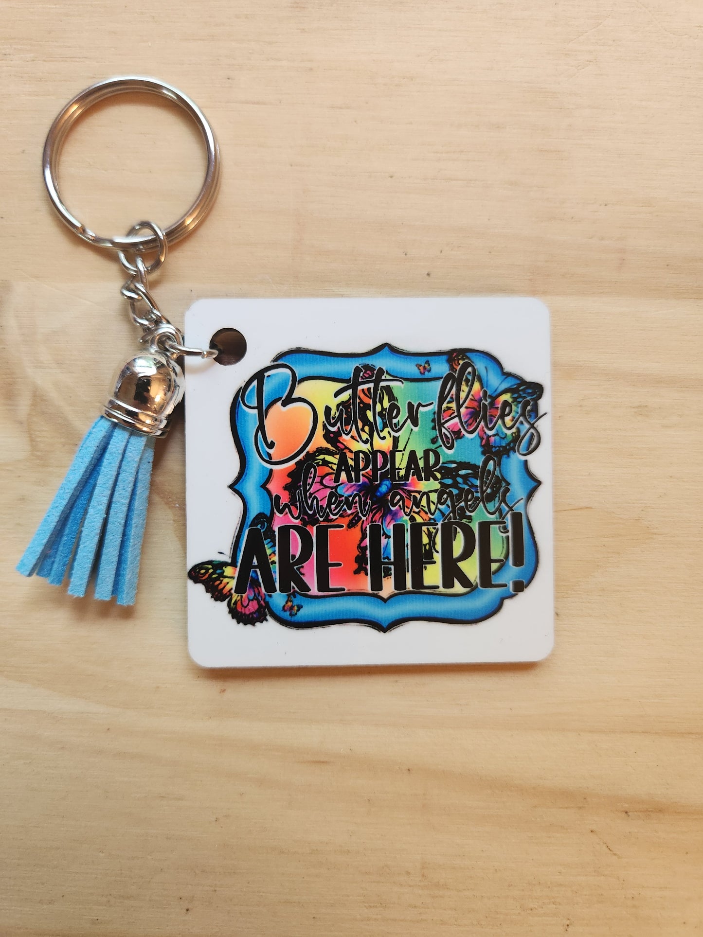Butterflies & Angels - Keychain