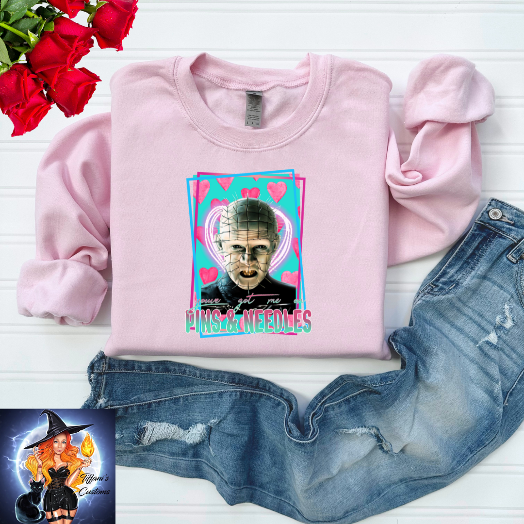 Pins and Needles *Crew Neck - MADE TO ORDER*