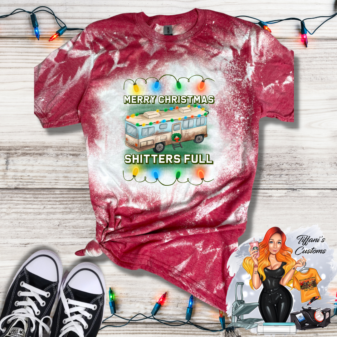 Merry Christmas Shitters Full *Sublimation T-Shirt - MADE TO ORDER*