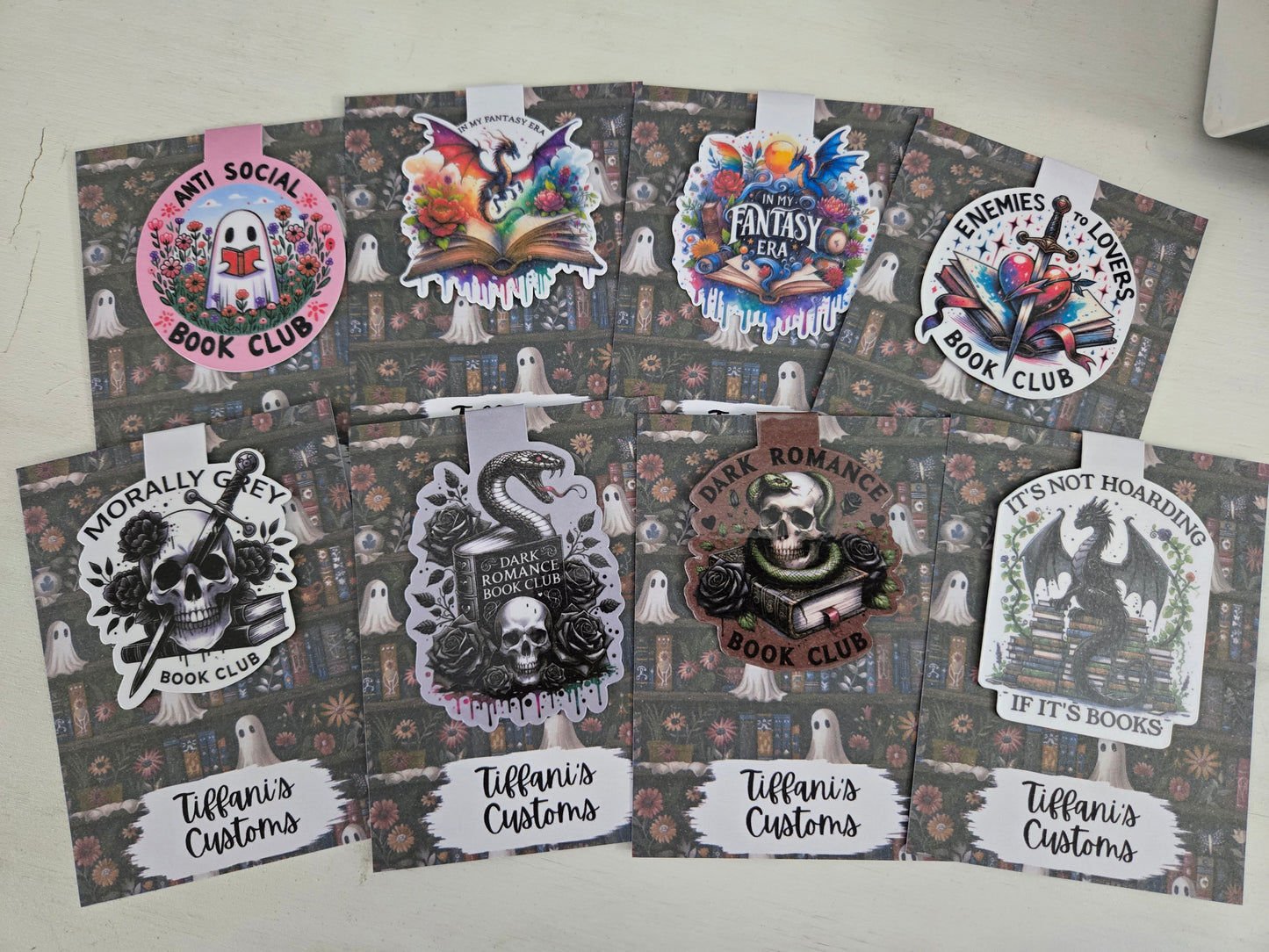 It's Not Hoarding If It's Books Dragon - Magnetic Bookmark