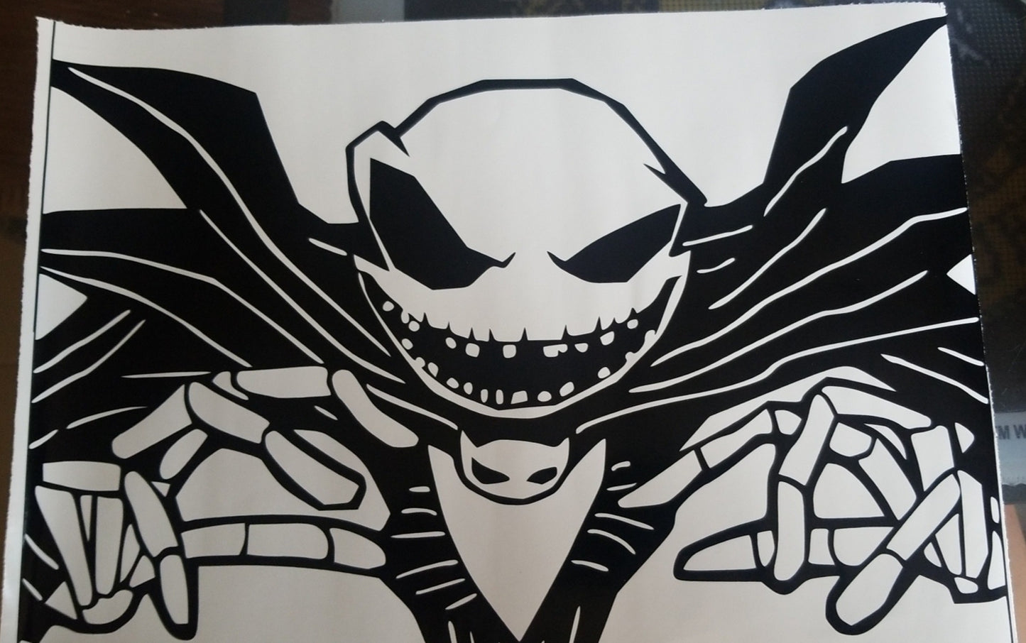 Vinyl Decal | Jack Skellington Inspired | Cars, Laptops, Etc.