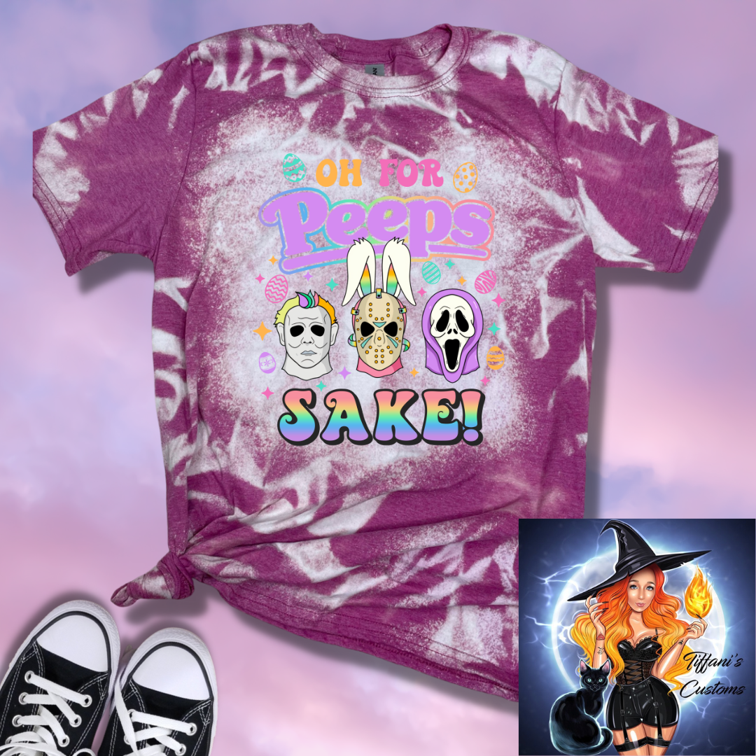 Oh For Peeps Sake *Sublimation T-Shirt - MADE TO ORDER*