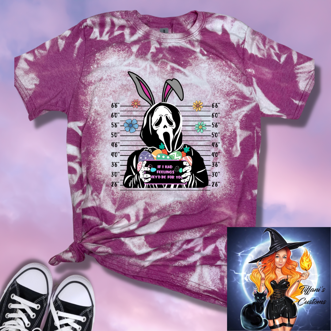 Ghost Bunny *Sublimation T-Shirt - MADE TO ORDER*
