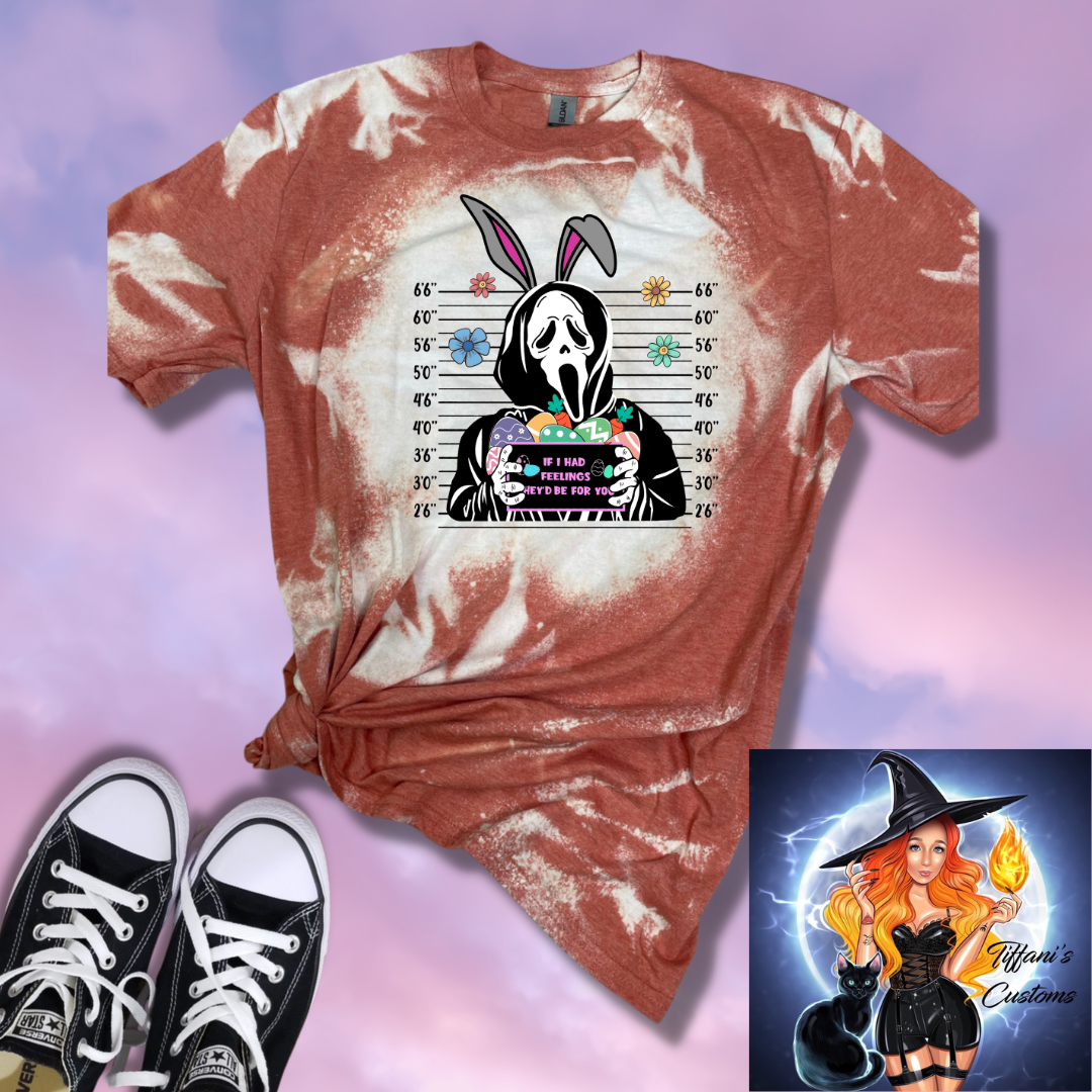 Ghost Bunny *Sublimation T-Shirt - MADE TO ORDER*