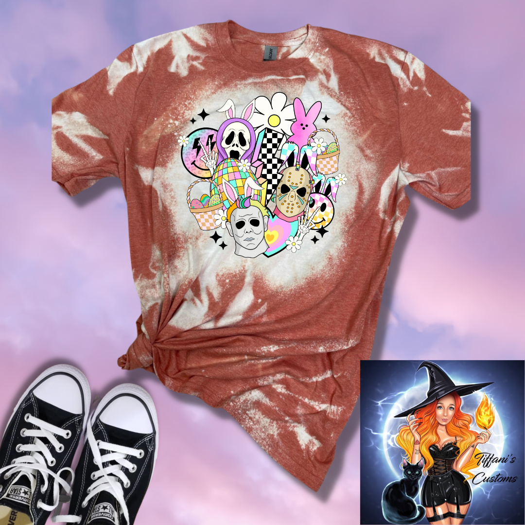 Peace Horror Easter *Sublimation T-Shirt - MADE TO ORDER*