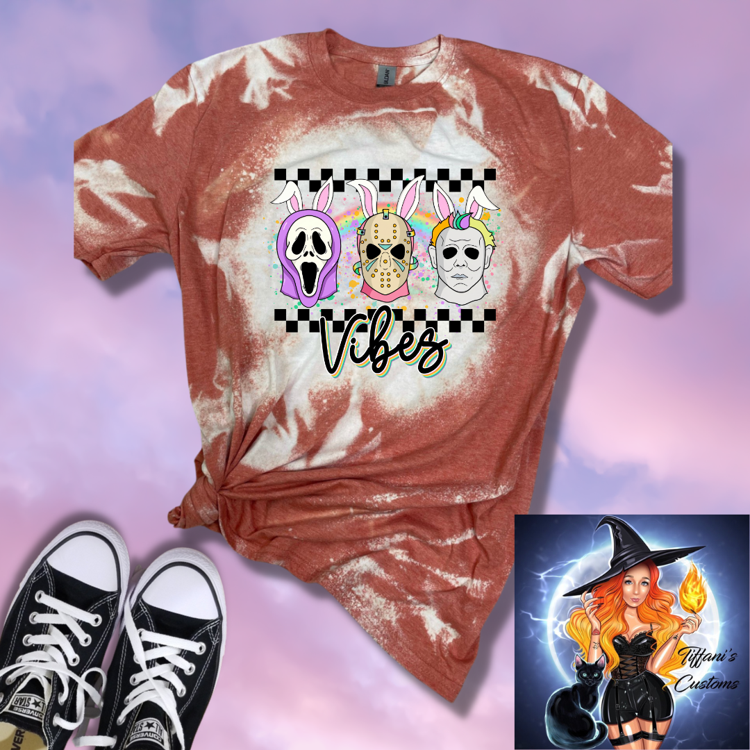 Bunny Vibes *Sublimation T-Shirt - MADE TO ORDER*