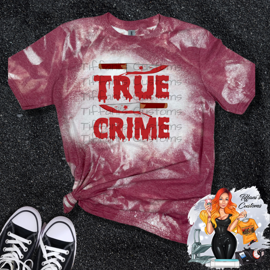 True Crime Knives *Sublimation T-Shirt - MADE TO ORDER*