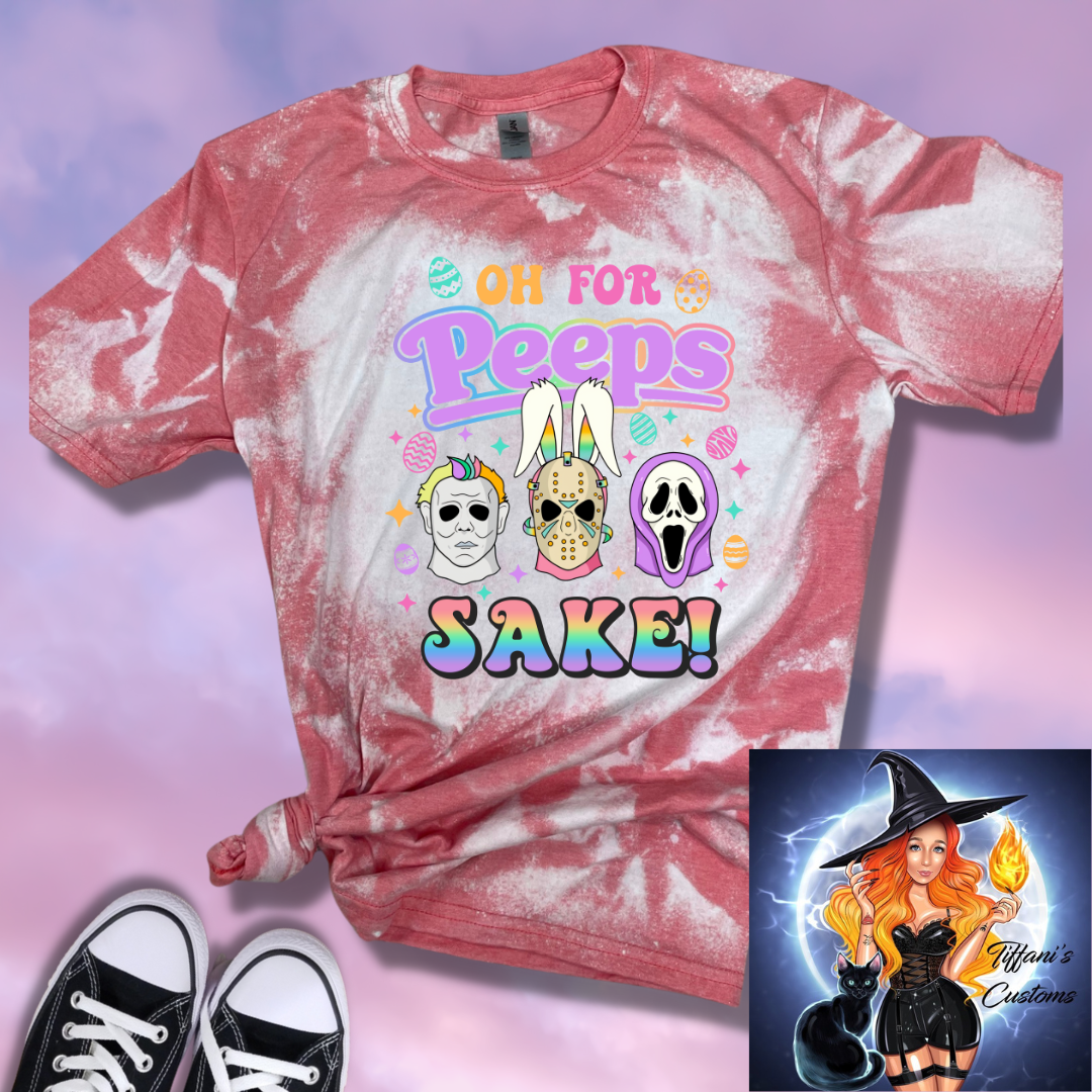 Oh For Peeps Sake *Sublimation T-Shirt - MADE TO ORDER*