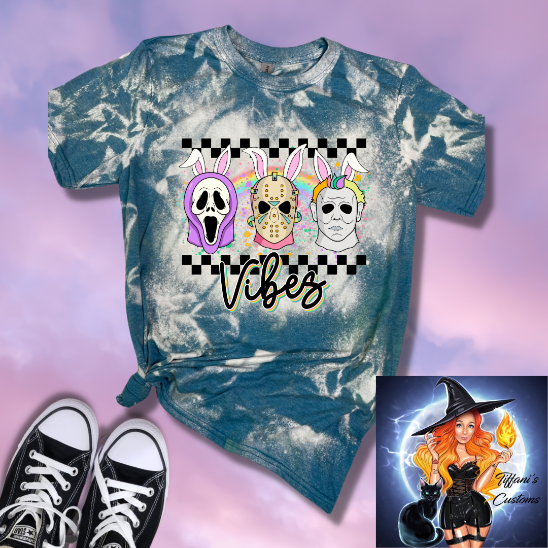 Bunny Vibes *Sublimation T-Shirt - MADE TO ORDER*