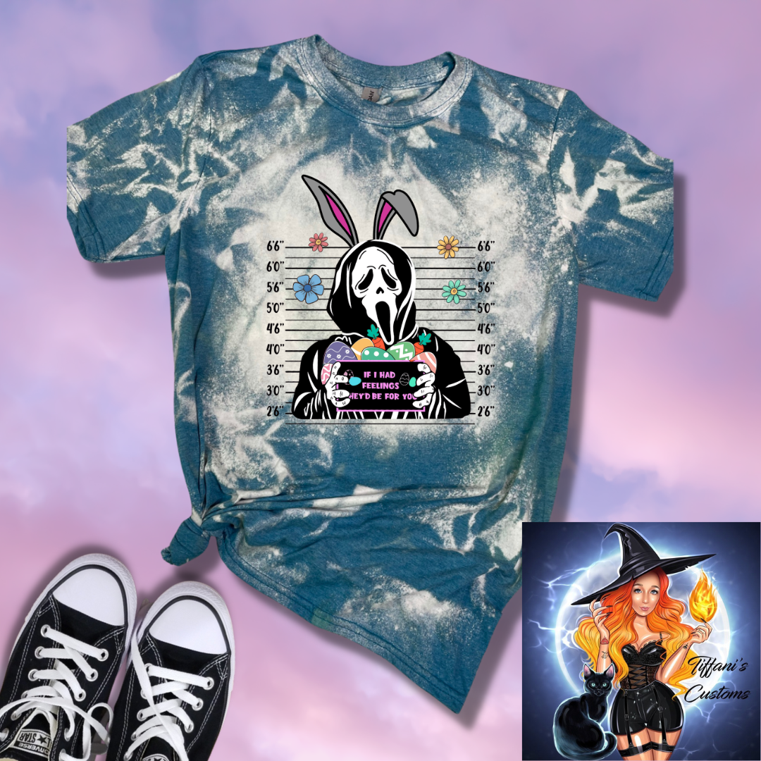 Ghost Bunny *Sublimation T-Shirt - MADE TO ORDER*