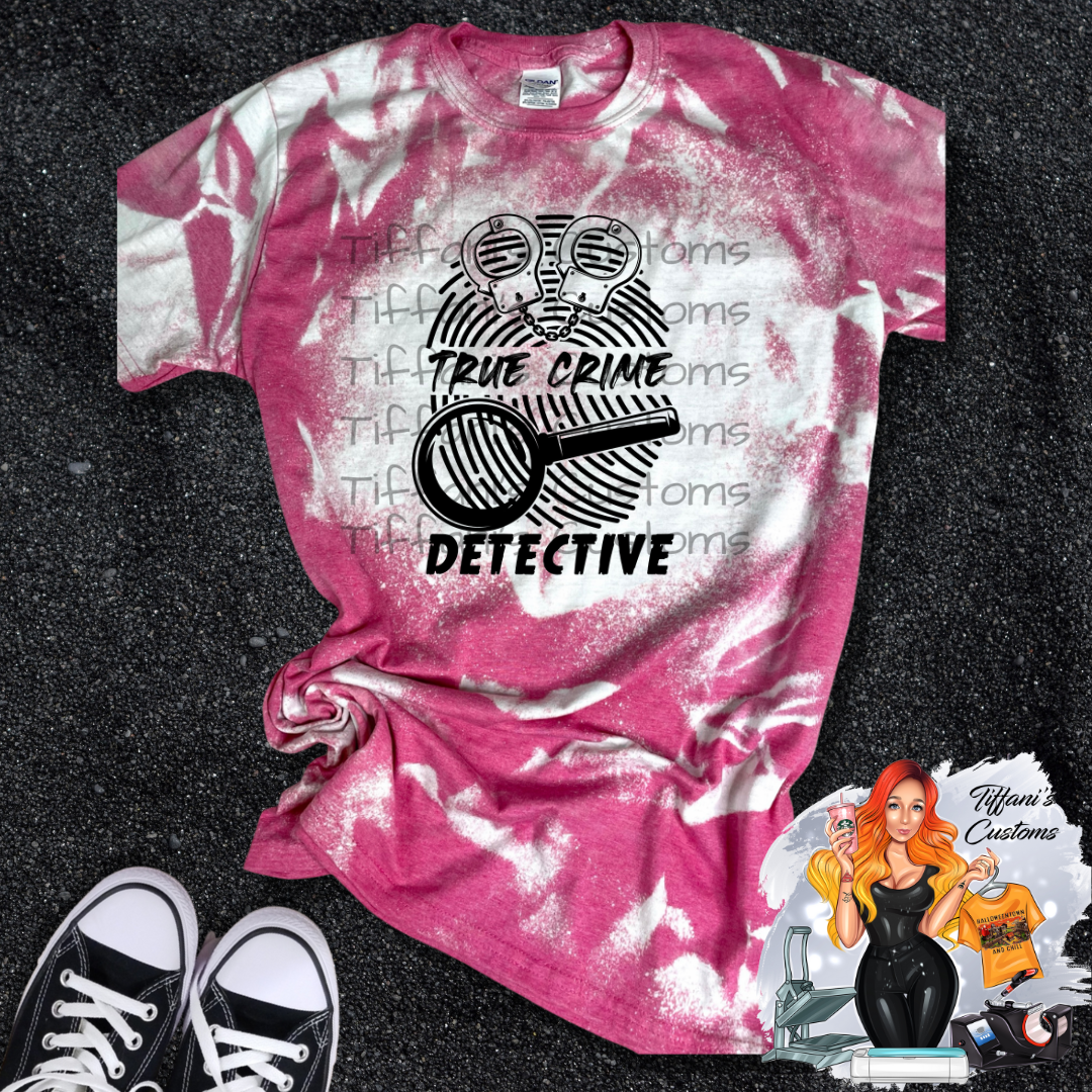 True Crime Detective *Sublimation T-Shirt - MADE TO ORDER*