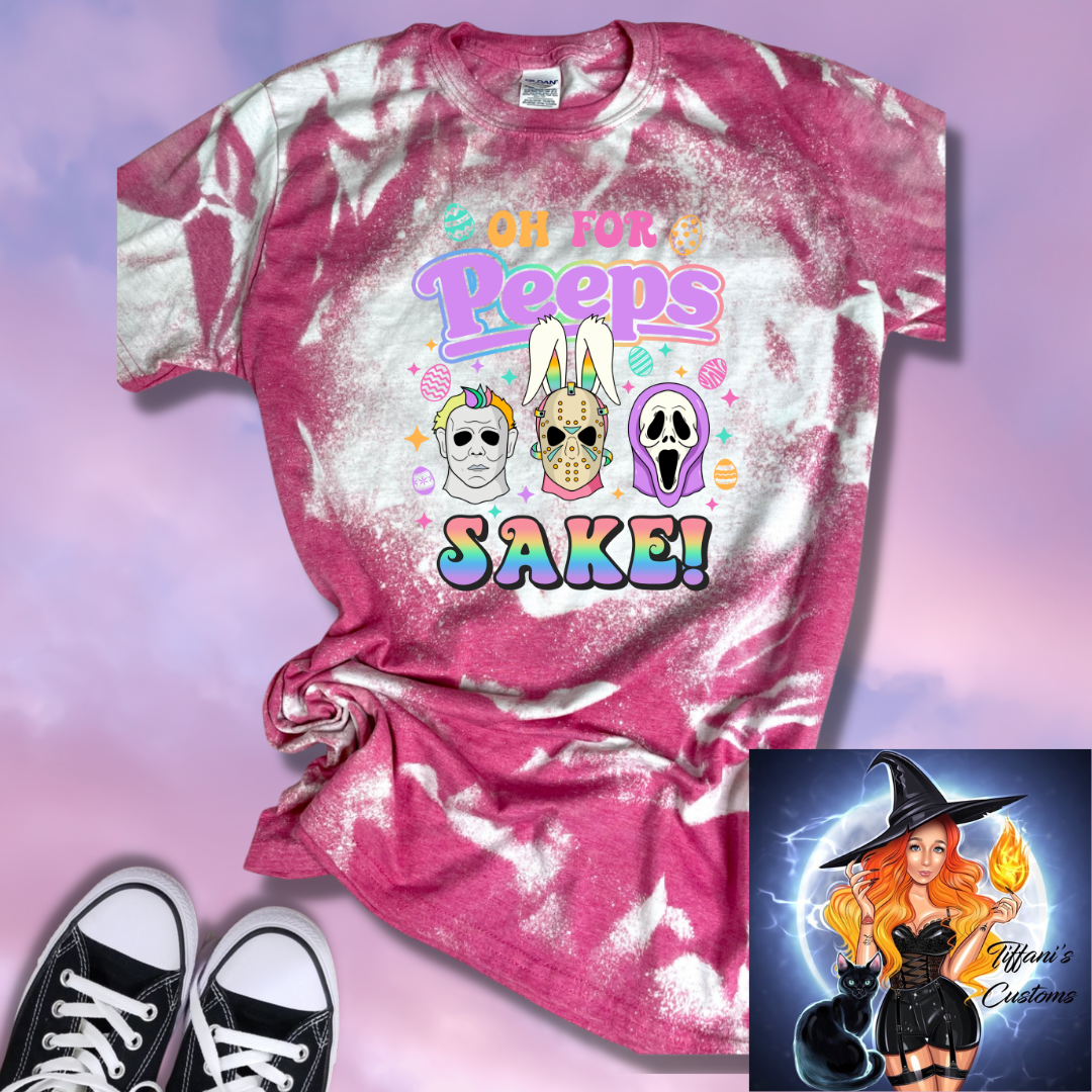 Oh For Peeps Sake *Sublimation T-Shirt - MADE TO ORDER*