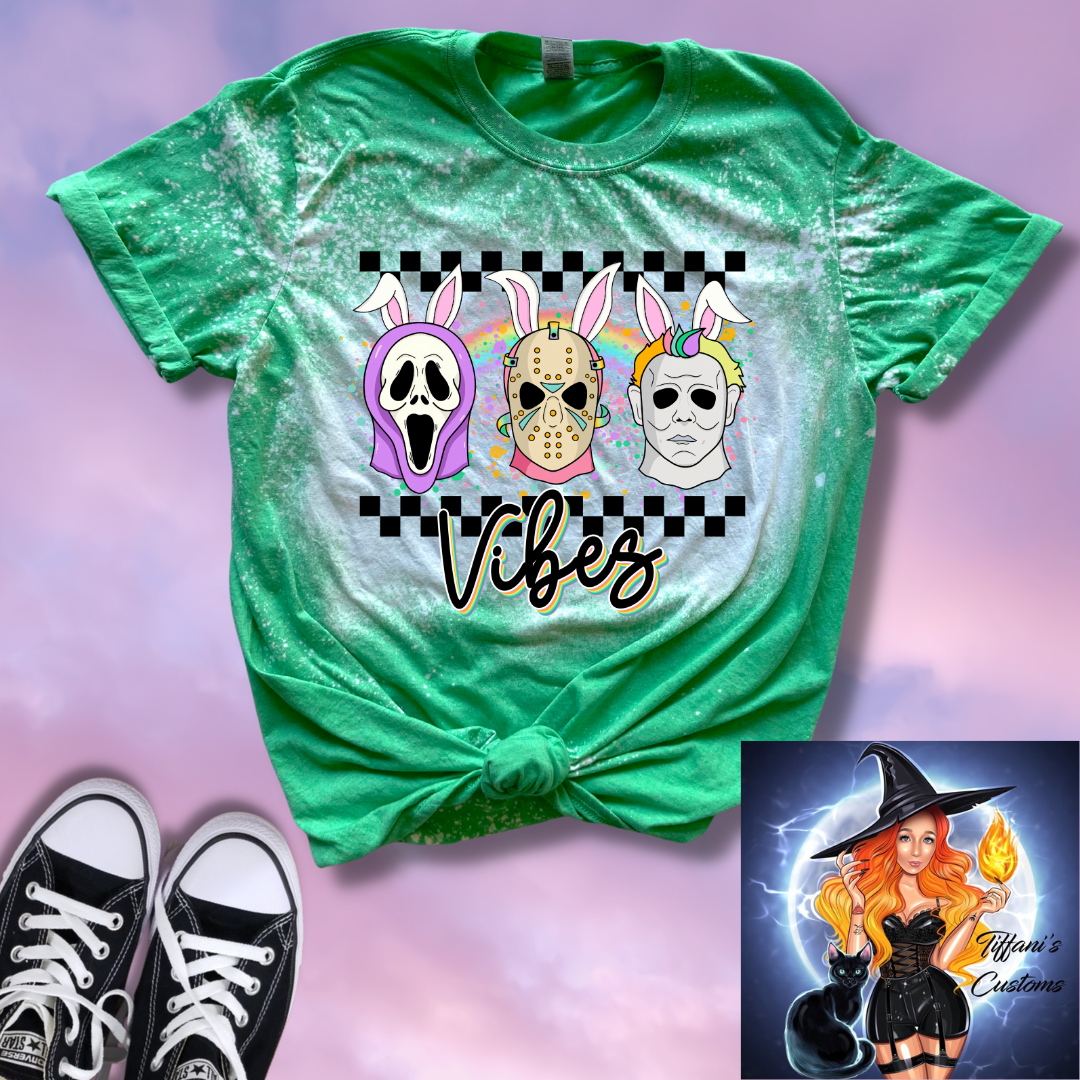 Bunny Vibes *Sublimation T-Shirt - MADE TO ORDER*