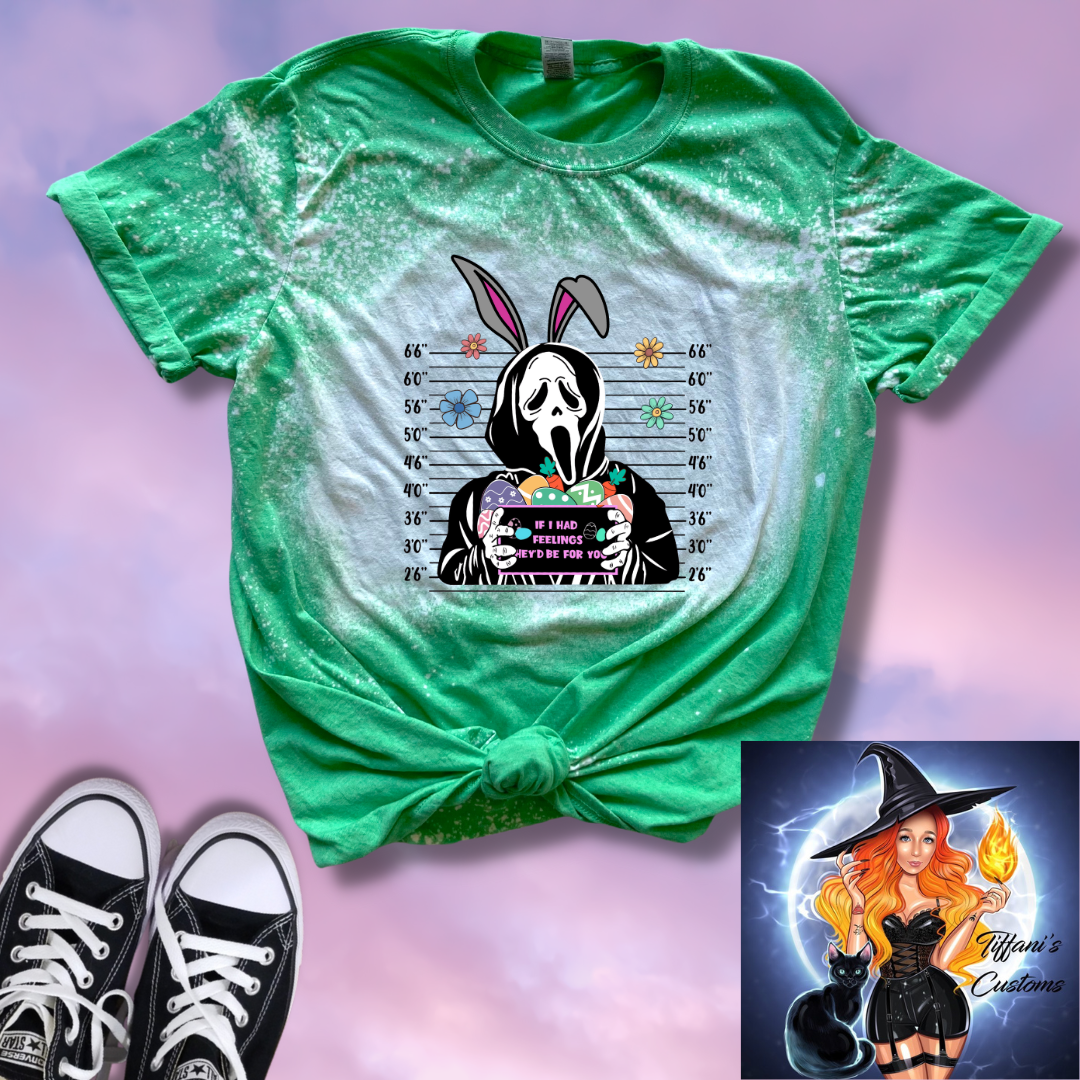 Ghost Bunny *Sublimation T-Shirt - MADE TO ORDER*