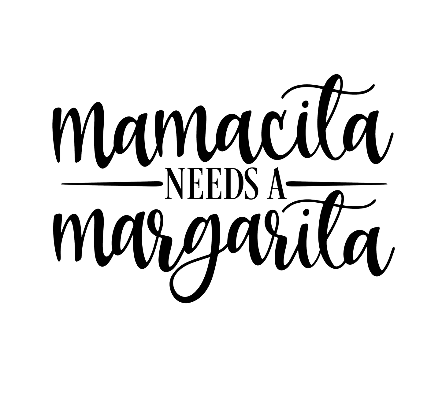 Vinyl Decal | Mamacita Margarita | Cars, Laptops, Etc.