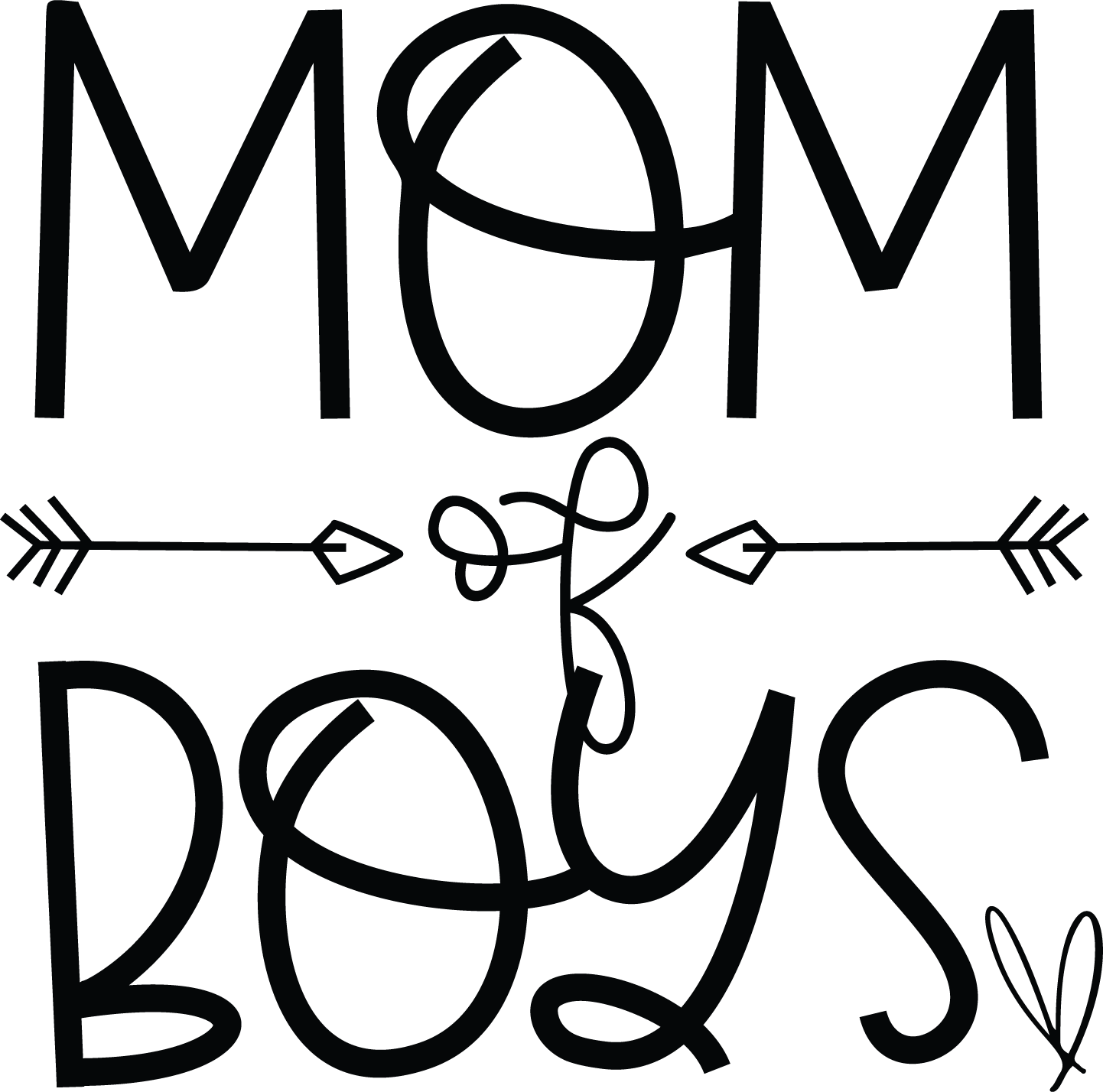 Vinyl Decal | Mom of Boys | Cars, Laptops, Etc.