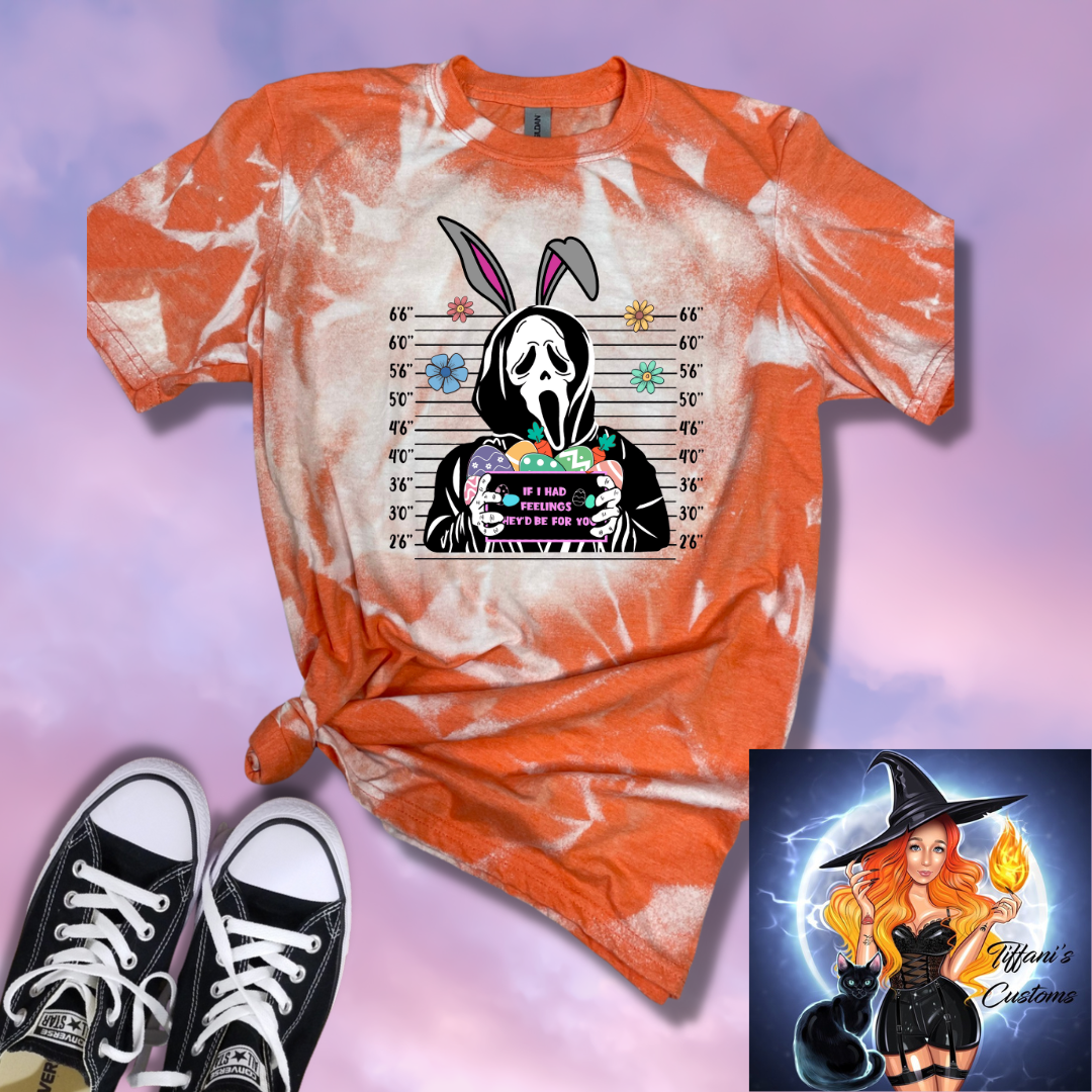 Ghost Bunny *Sublimation T-Shirt - MADE TO ORDER*