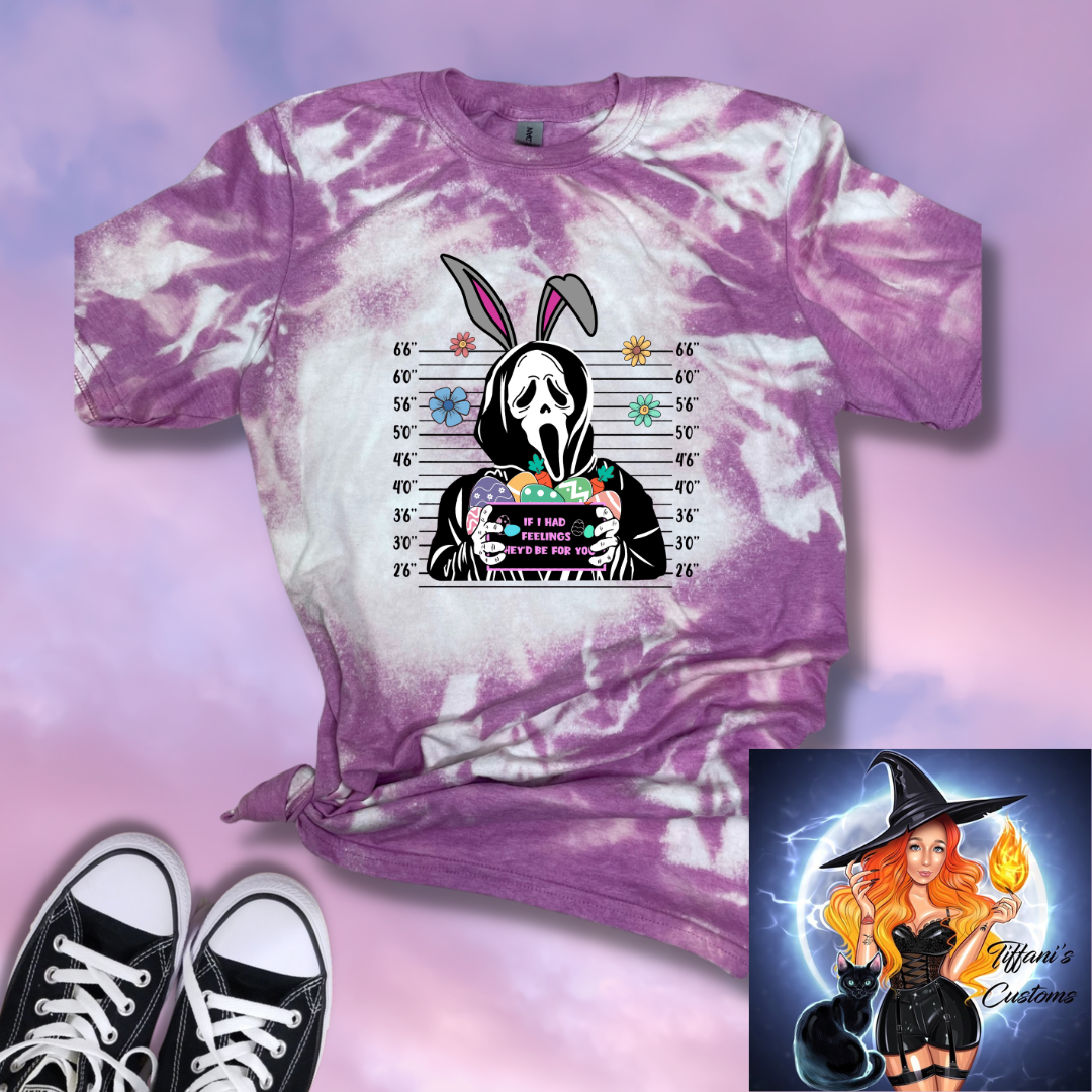 Ghost Bunny *Sublimation T-Shirt - MADE TO ORDER*