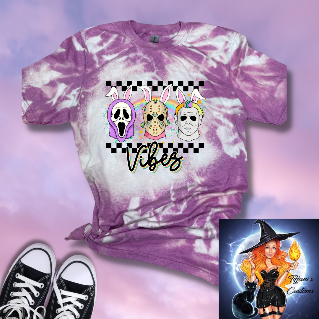 Bunny Vibes *Sublimation T-Shirt - MADE TO ORDER*