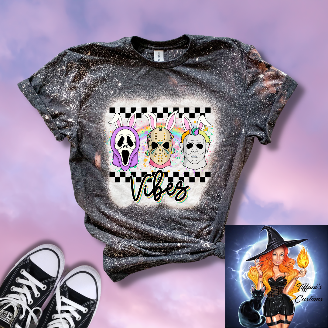 Bunny Vibes *Sublimation T-Shirt - MADE TO ORDER*
