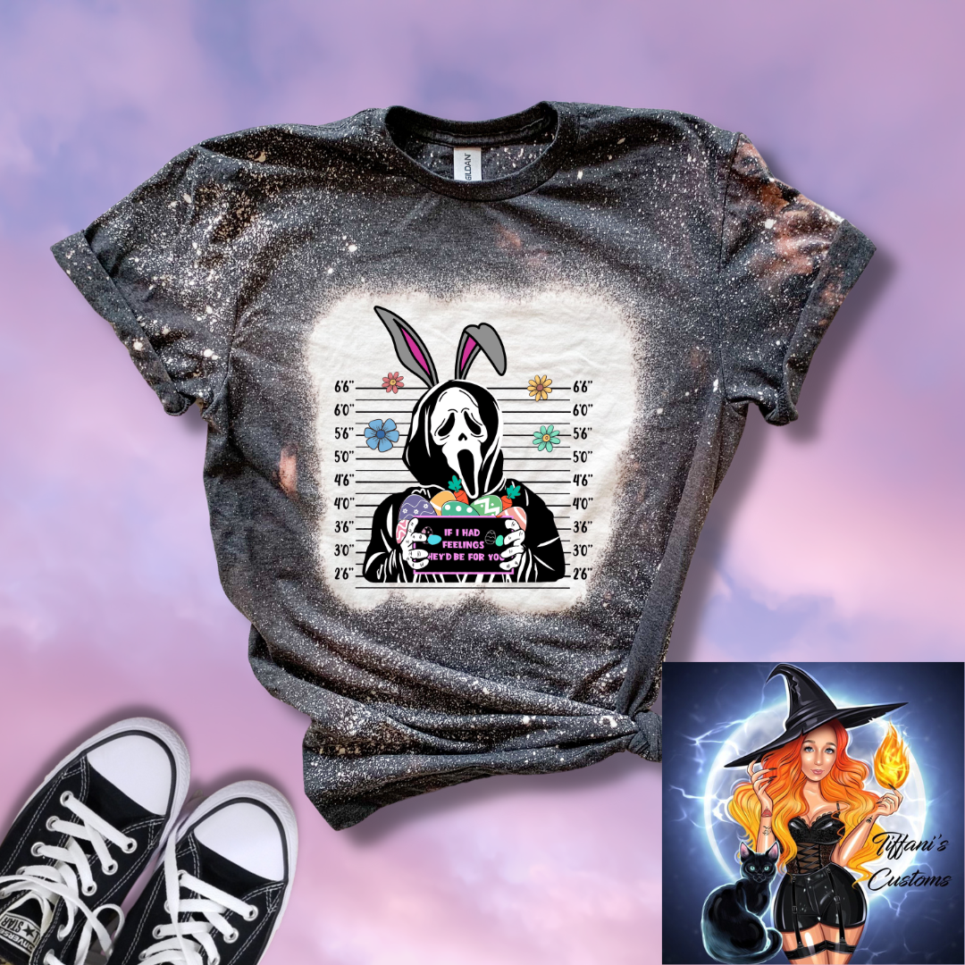 Ghost Bunny *Sublimation T-Shirt - MADE TO ORDER*