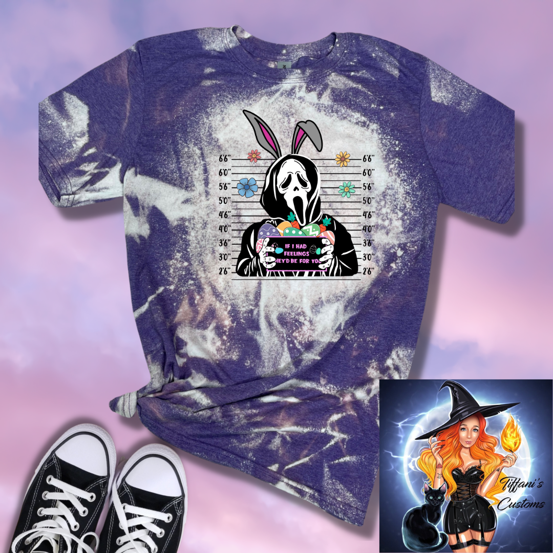 Ghost Bunny *Sublimation T-Shirt - MADE TO ORDER*