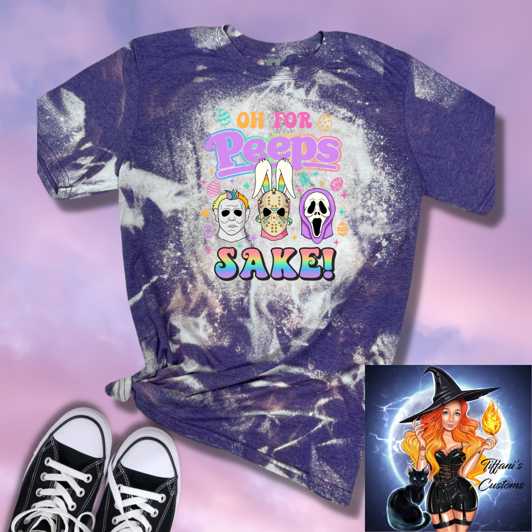 Oh For Peeps Sake *Sublimation T-Shirt - MADE TO ORDER*