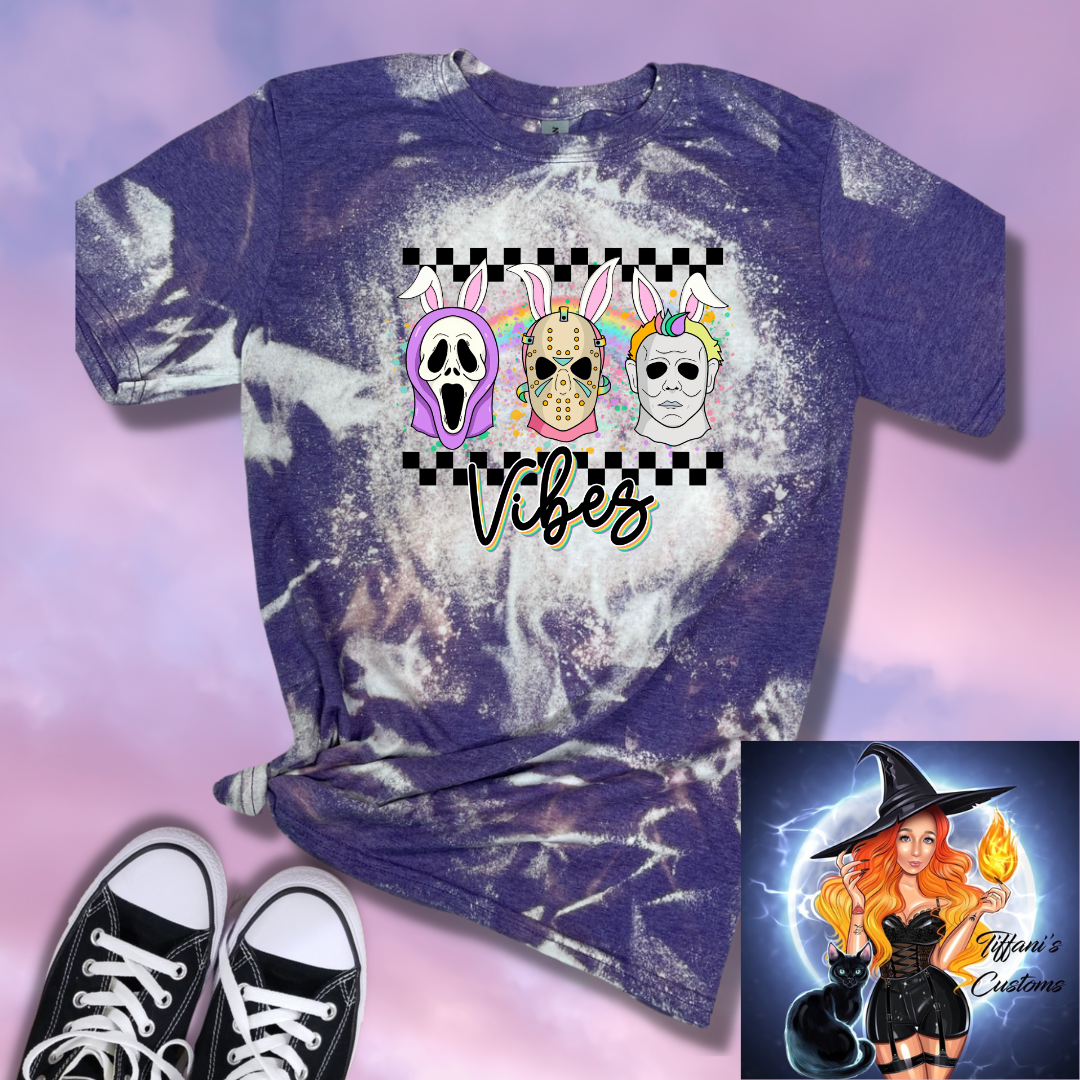 Bunny Vibes *Sublimation T-Shirt - MADE TO ORDER*