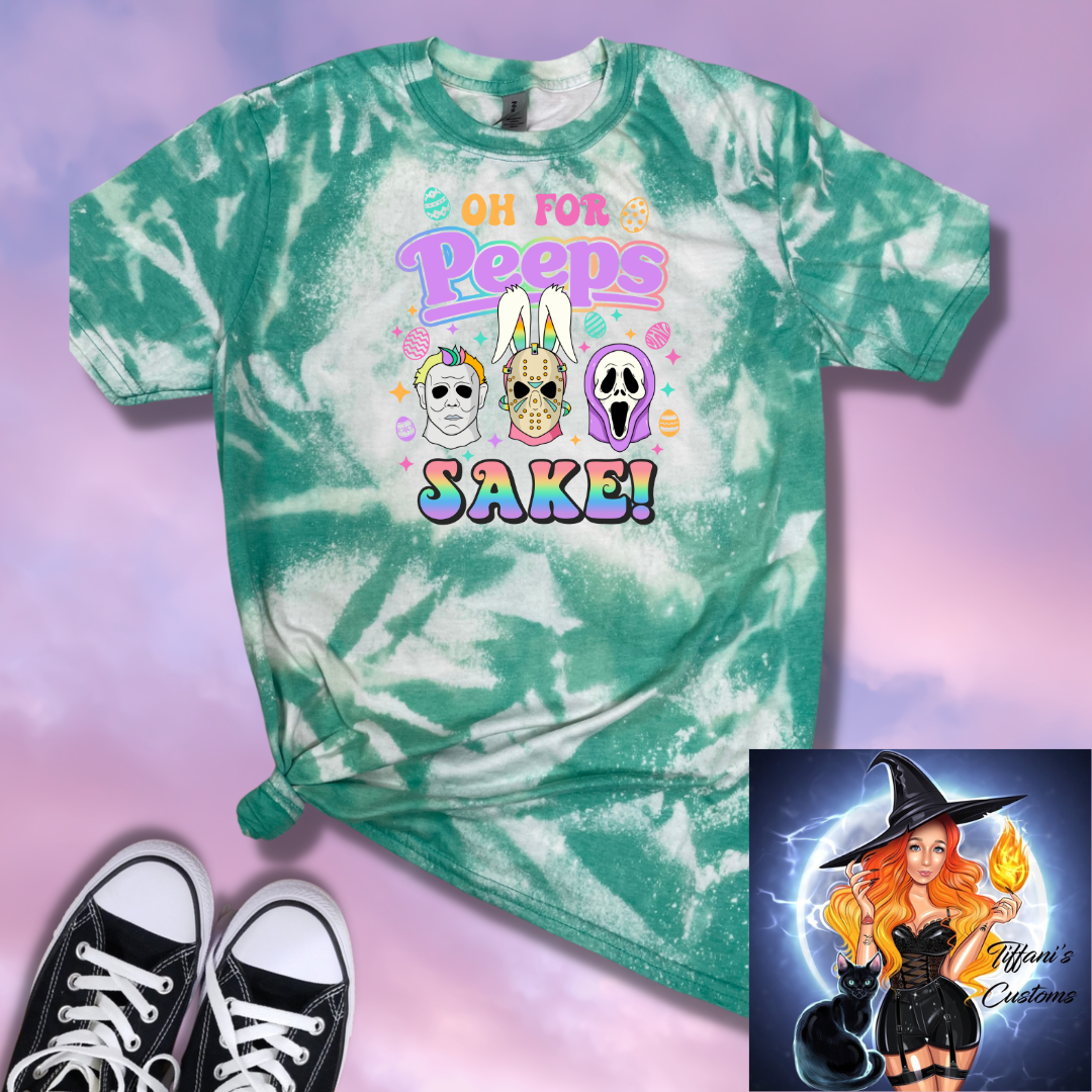 Oh For Peeps Sake *Sublimation T-Shirt - MADE TO ORDER*