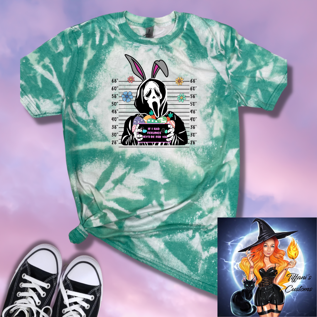 Ghost Bunny *Sublimation T-Shirt - MADE TO ORDER*
