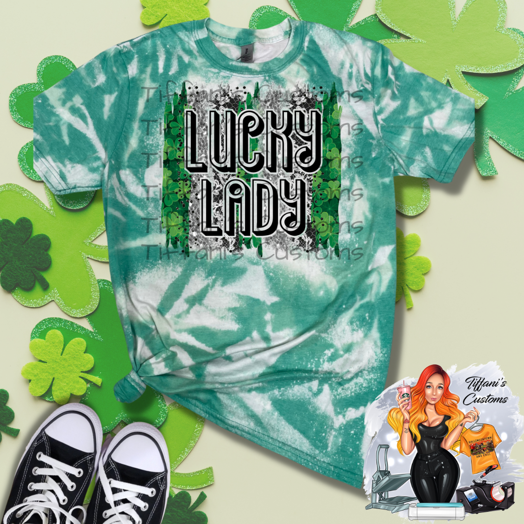 Lucky Lady *Sublimation T-Shirt - MADE TO ORDER*