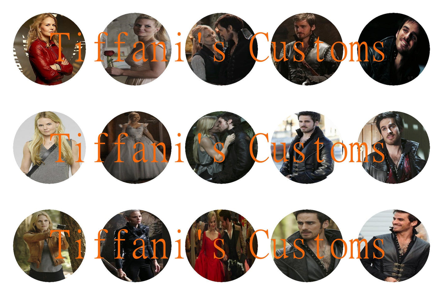 Once Upon A Time Bottle Cap Images *DIGITAL DOWNLOAD*