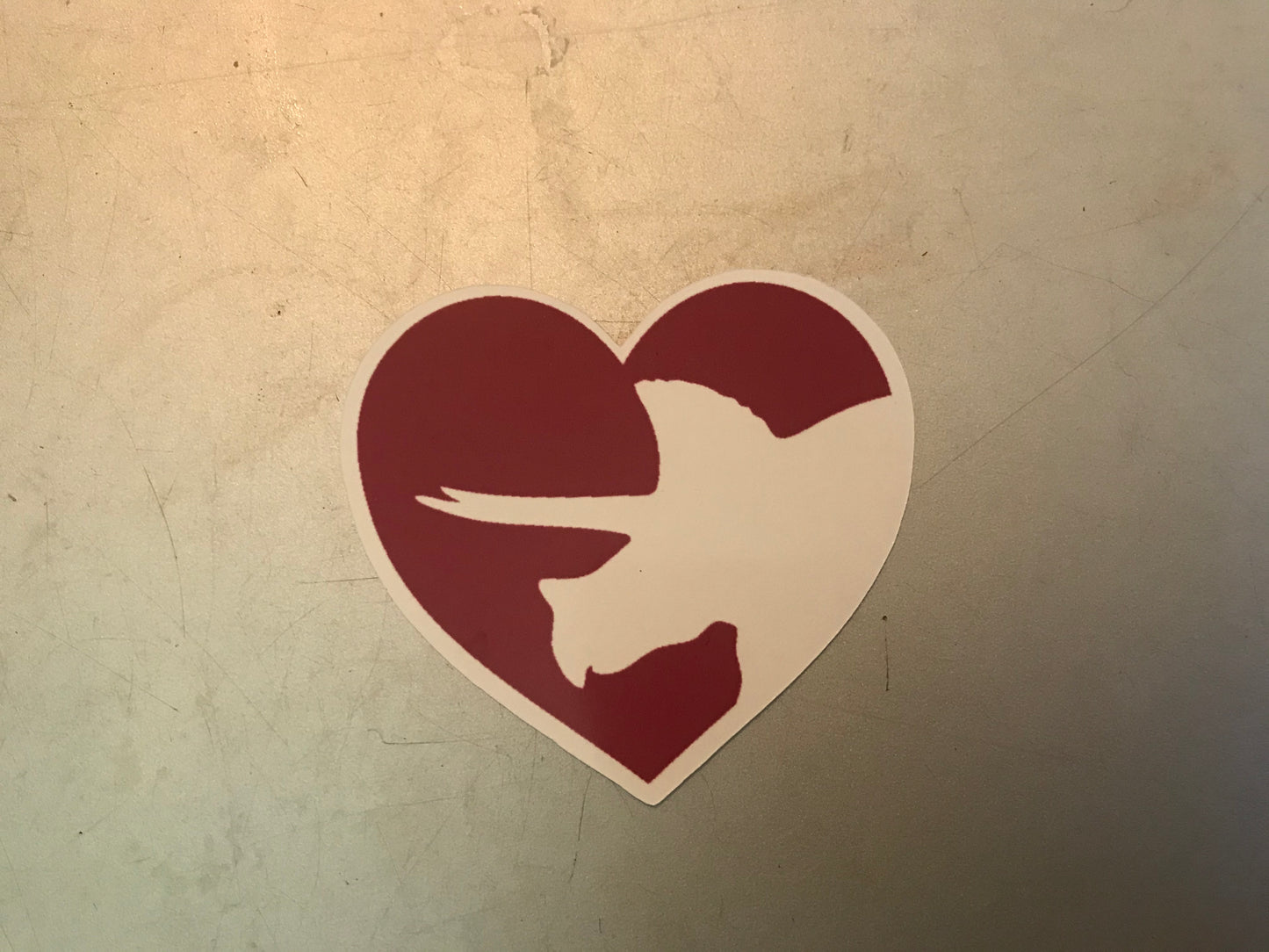 Sticker | Triceratops Heart | Water bottles, Laptops, Etc