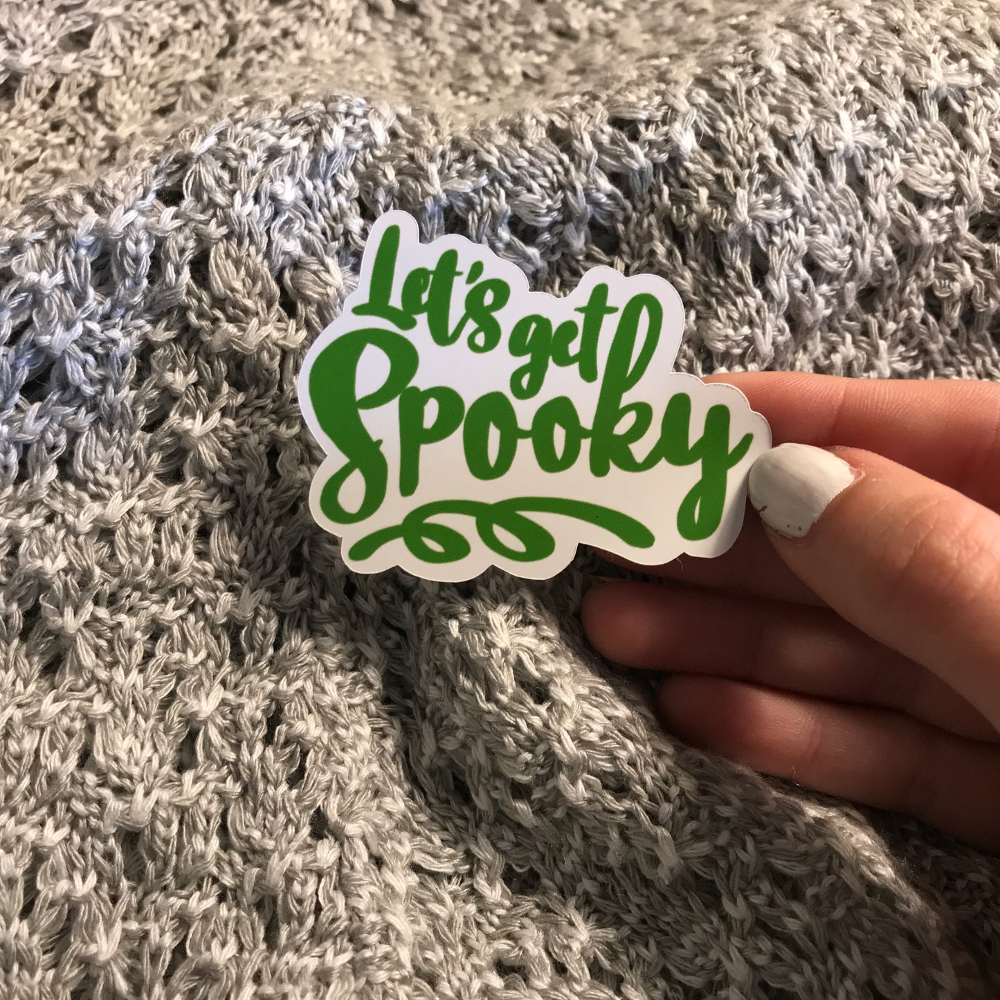 Sticker | Let’s Get Spooky | Water bottles, Laptops, Etc