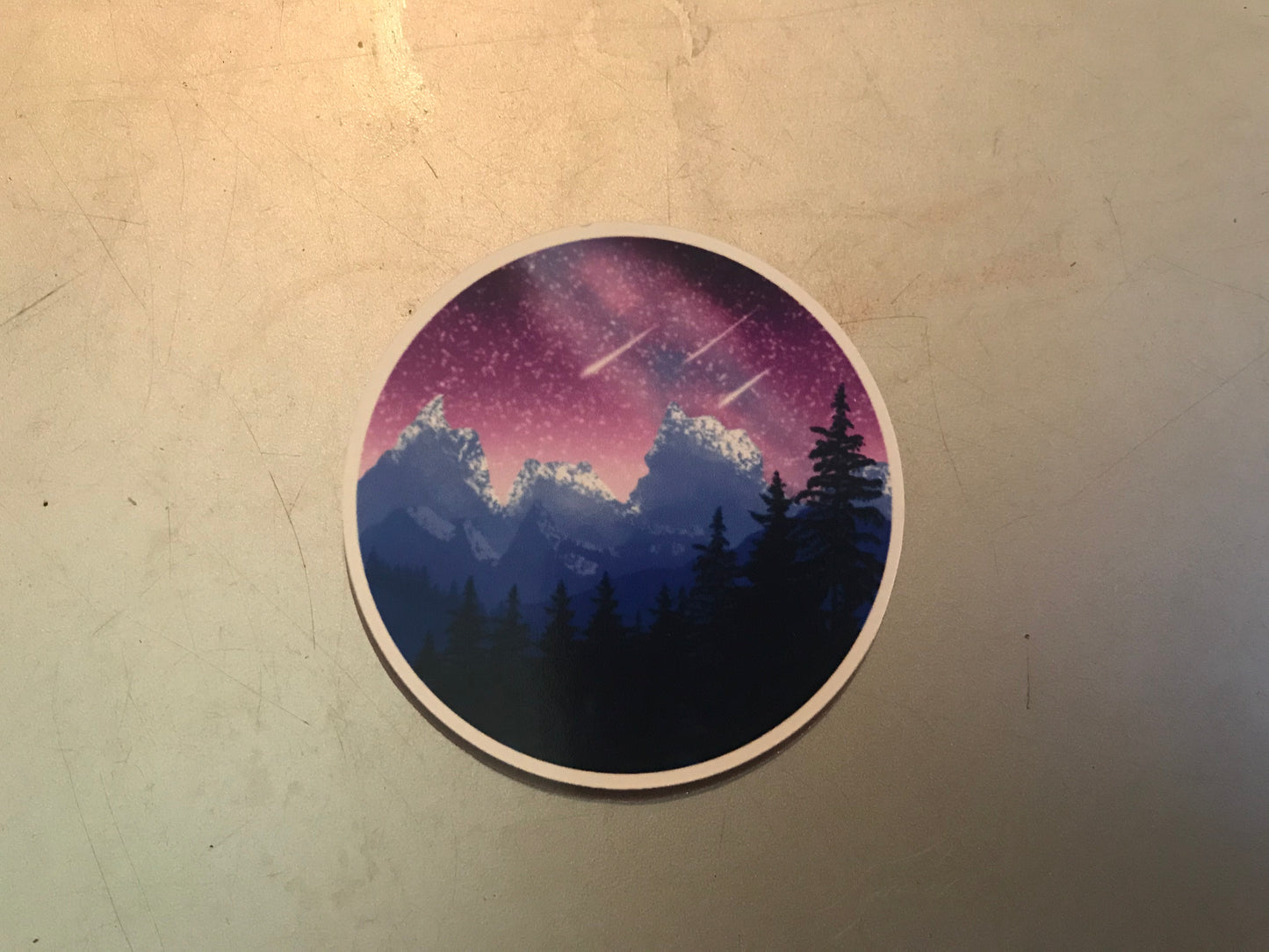 Sticker | Mountain Landscape | Water bottles, Laptops, Etc