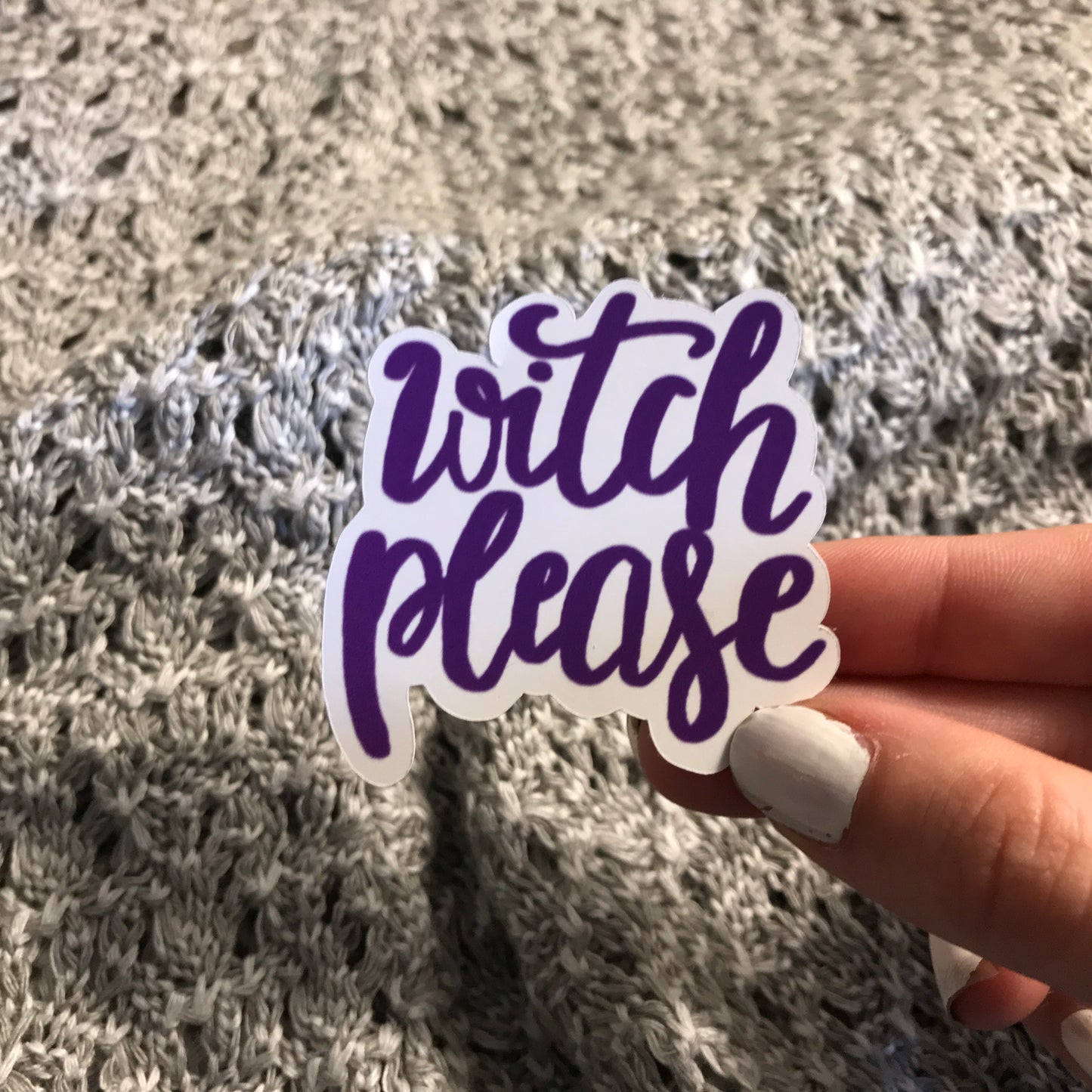 Sticker | Witch Please | Water bottles, Laptops, Etc