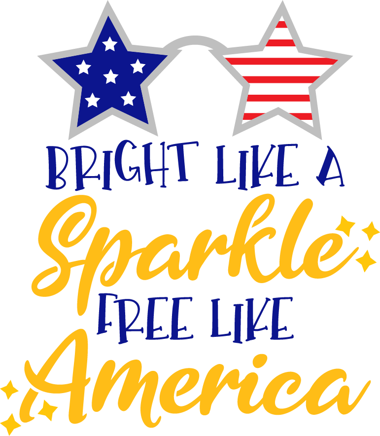 Vinyl Decal | Bright Like A Sparkle | Cars, Laptops, Etc.