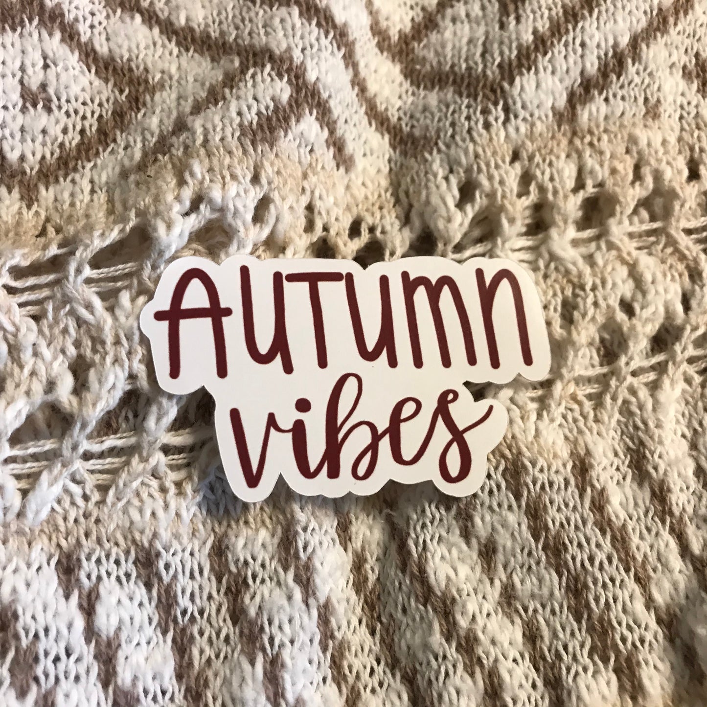 Sticker | Autumn Vibes | Water bottles, Laptops, Etc