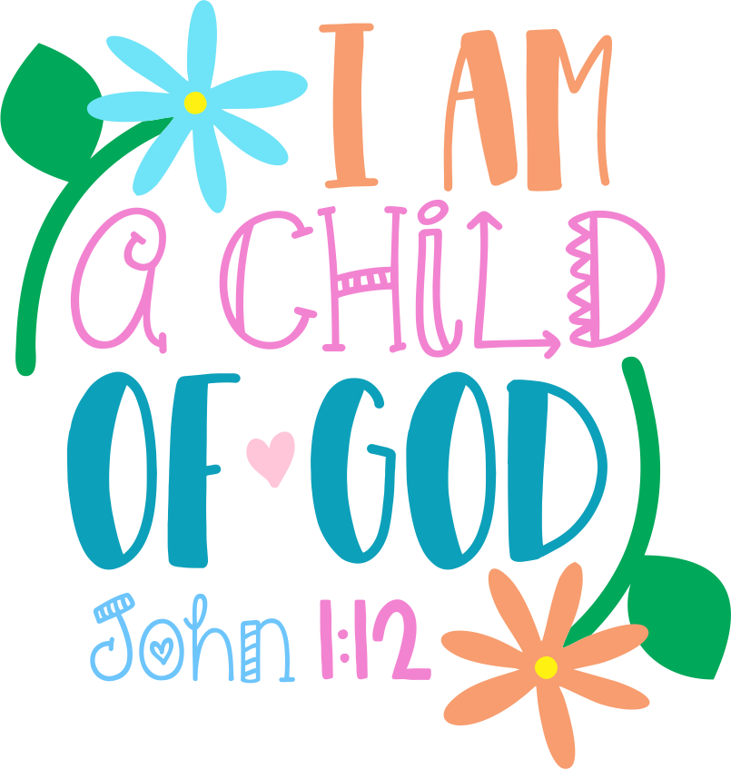 Vinyl Decal | Child of God | Cars, Laptops, Etc.