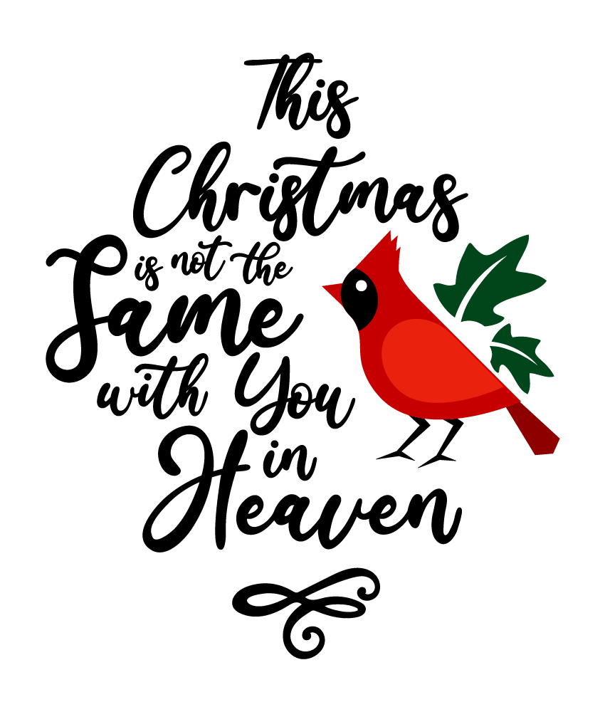 Vinyl Decal | This Christmas Is Not The Same | Cars, Laptops, Etc.