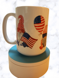 Patriotic Gnomes - 15oz Mug