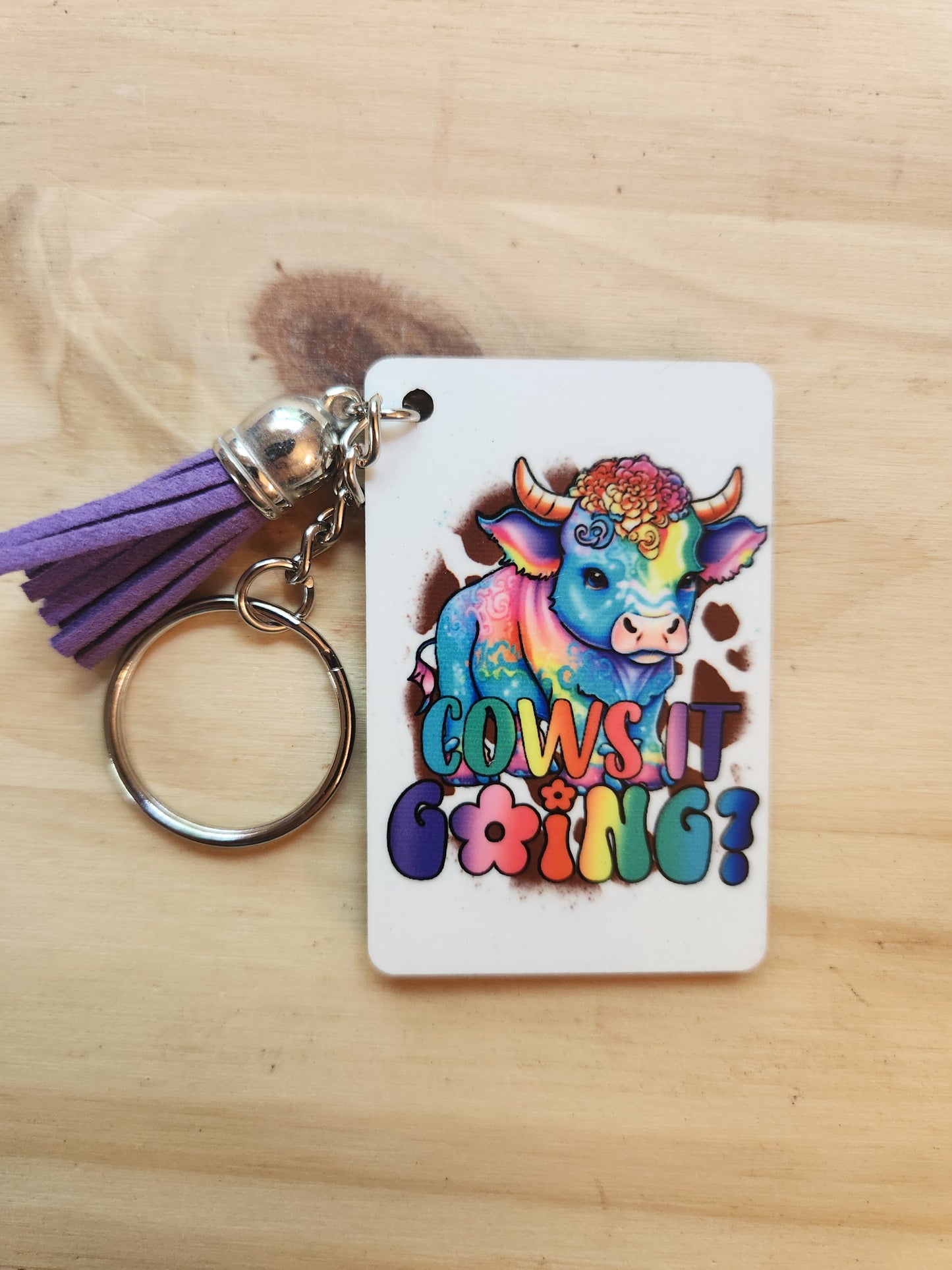 Cows It Going - Keychain