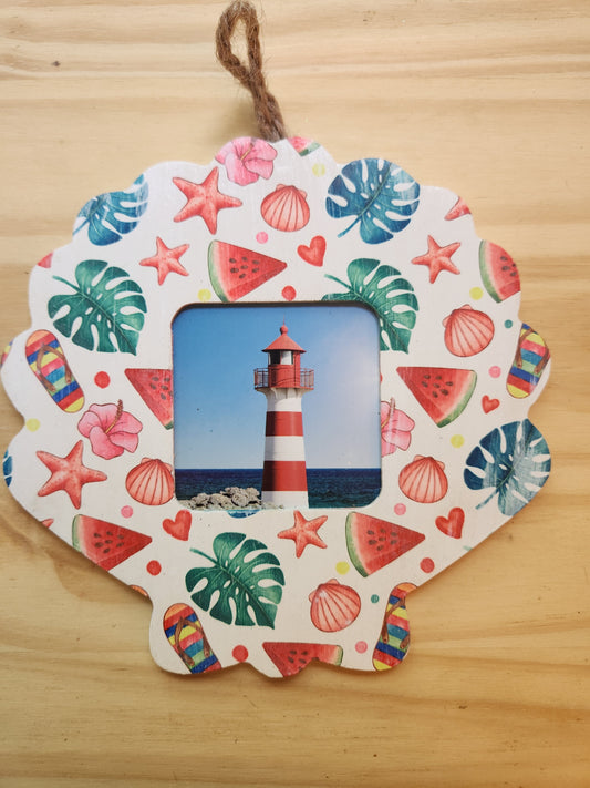Seashell Nautical Picture Frame
