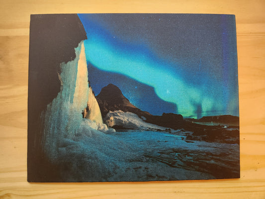 Aurora Borealis Rectangle Canvas Print