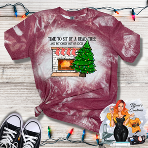 Dead Tree and Candy Socks *Sublimation T-Shirt - MADE TO ORDER*