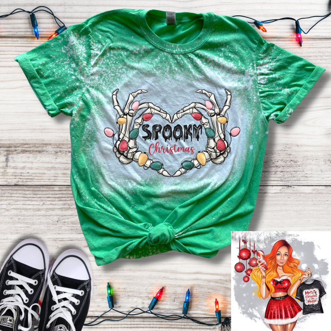 Spooky Christmas *Sublimation T-Shirt - MADE TO ORDER*