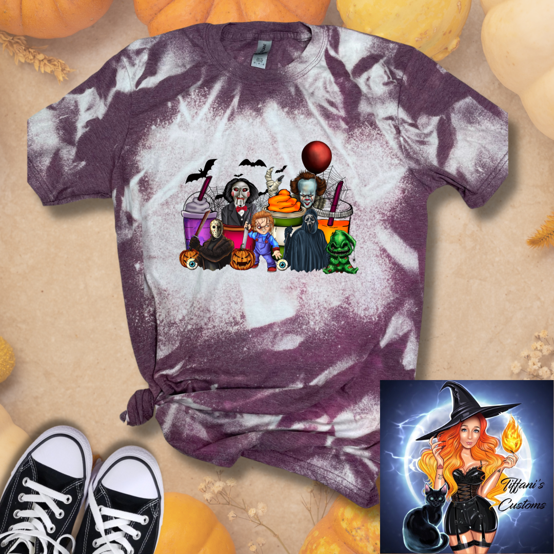 Horror Coffee *Sublimation T-Shirt - MADE TO ORDER*