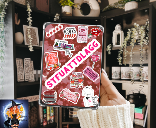 STFUATTDLAGG | Spicy Kindle Insert for Clear Case | Optional Lamination