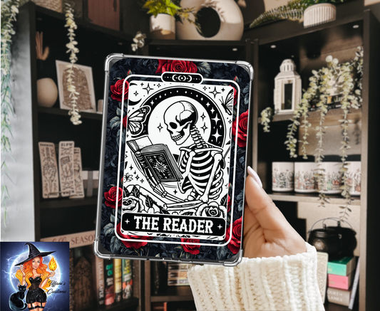 The Reader Roses | Kindle Insert for Clear Case | Optional Lamination