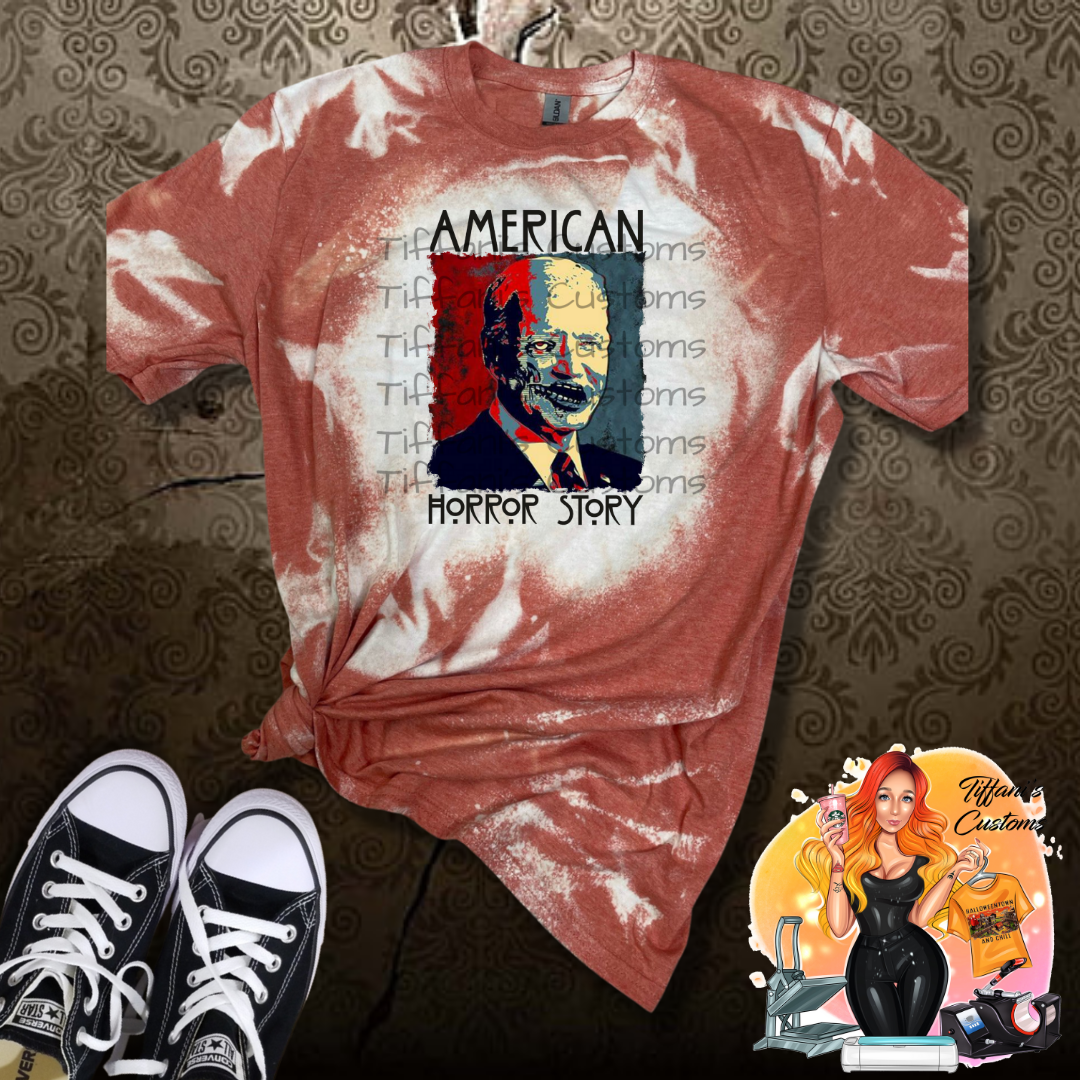 American Horror Biden *Sublimation T-Shirt - MADE TO ORDER*